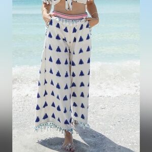 NWT Tessora Kenna Culotte in Playa Pants Size M